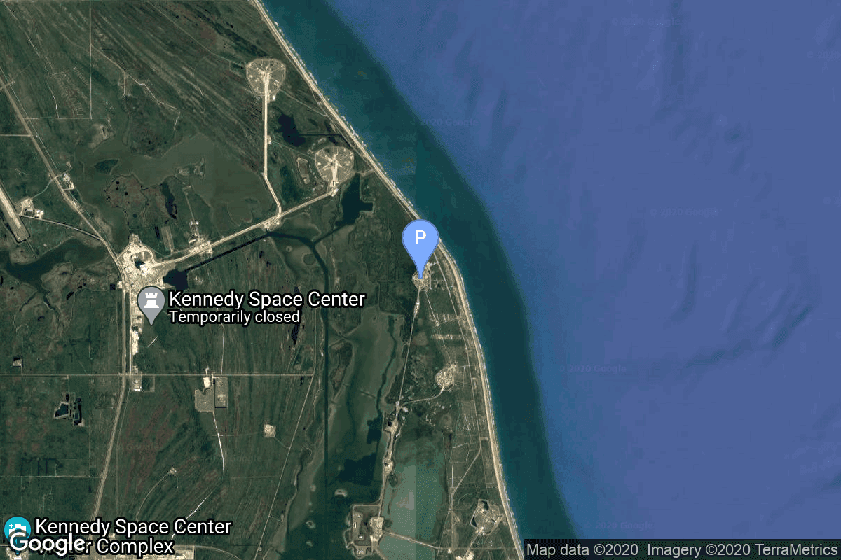 Map of Space Launch Complex 41