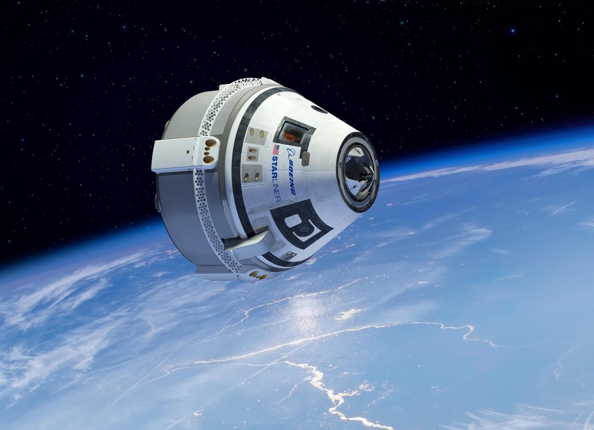 Boeing Starliner-1 Undocking