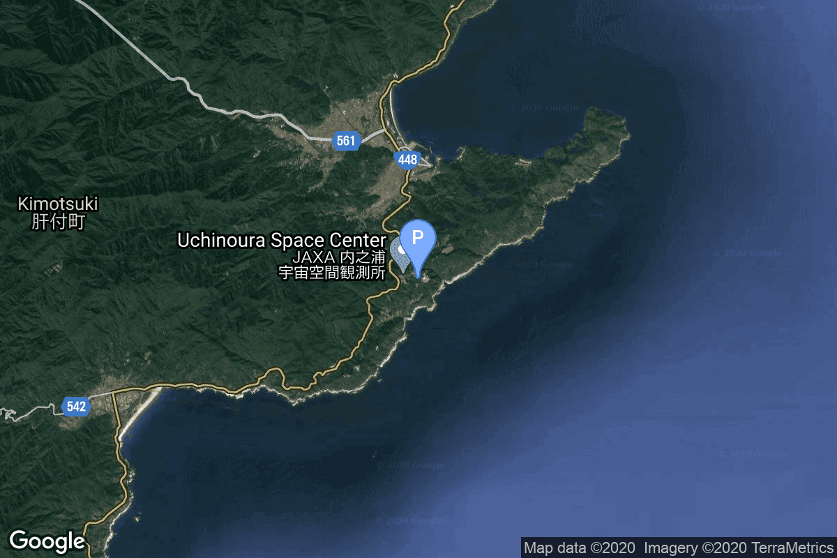 Map of Launch Area 130