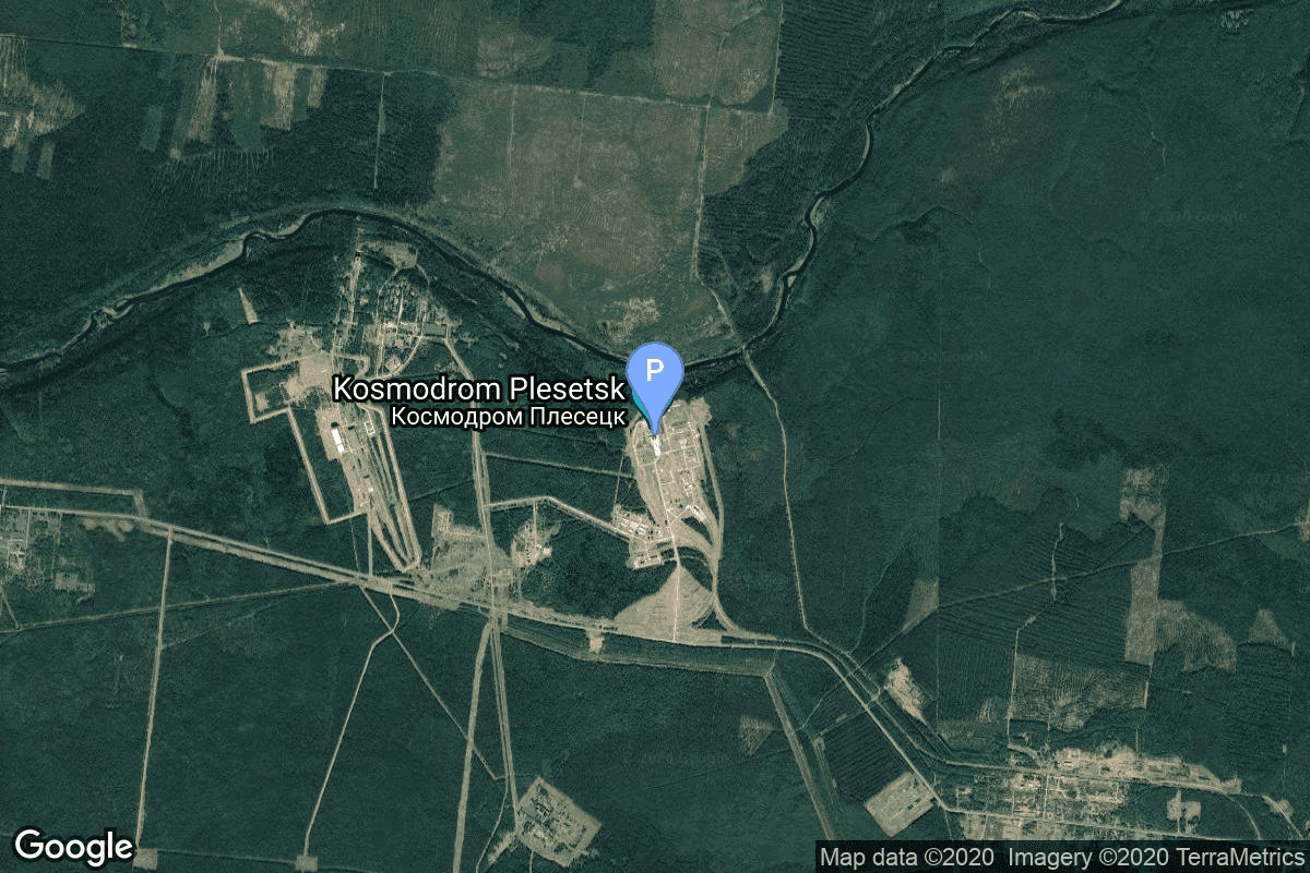 Map of Launch Area 96A