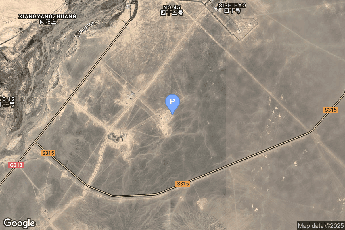 Map of Launch Area 96B