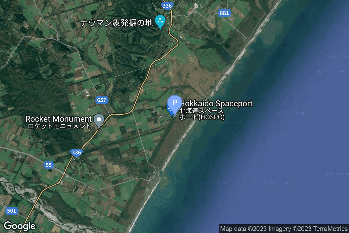 Map of Launch Complex 1