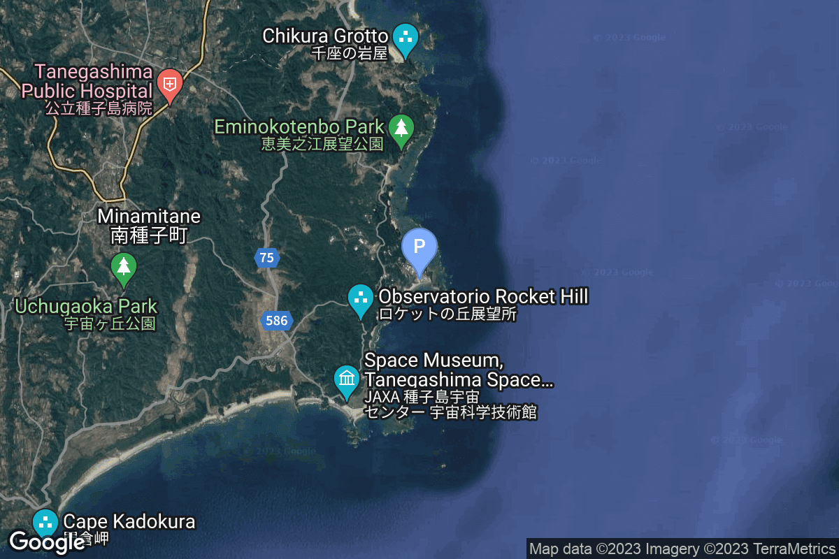 Map of Yoshinobu Launch Complex LP-2
